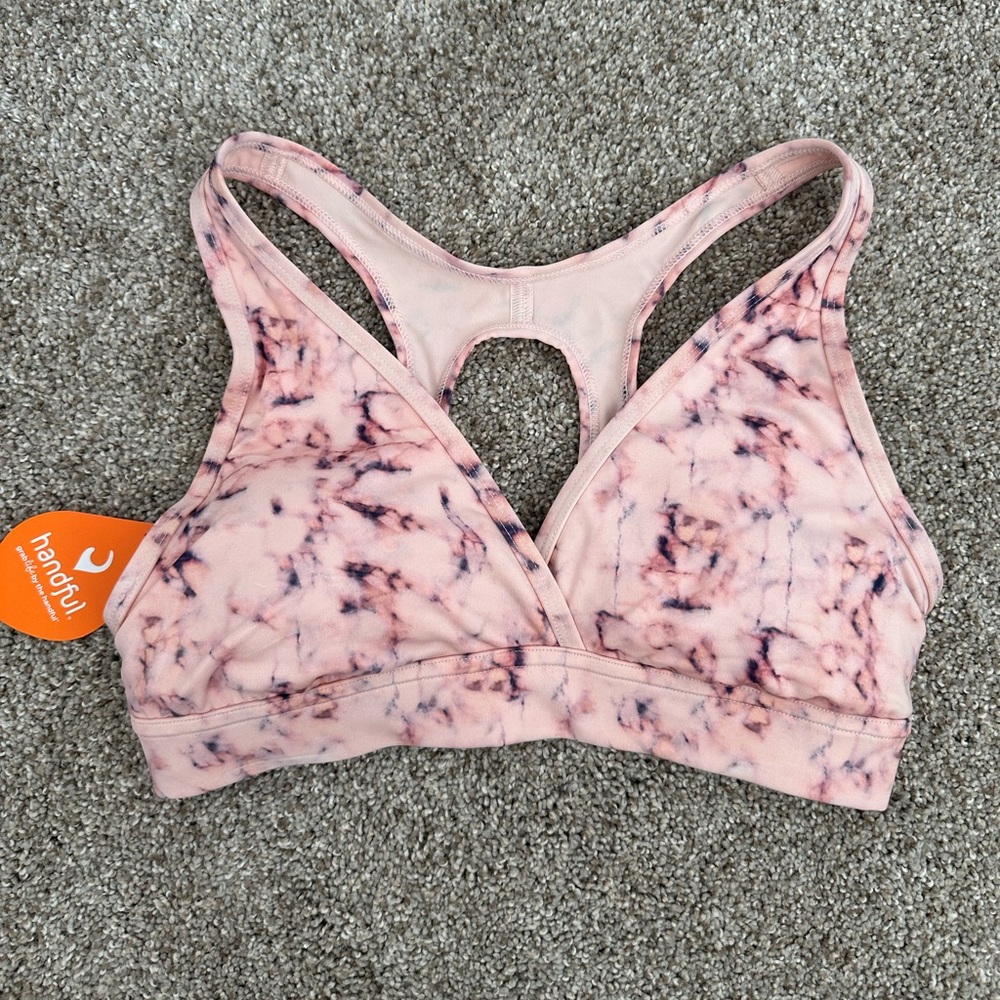Racerback Bra brand new with removable pads